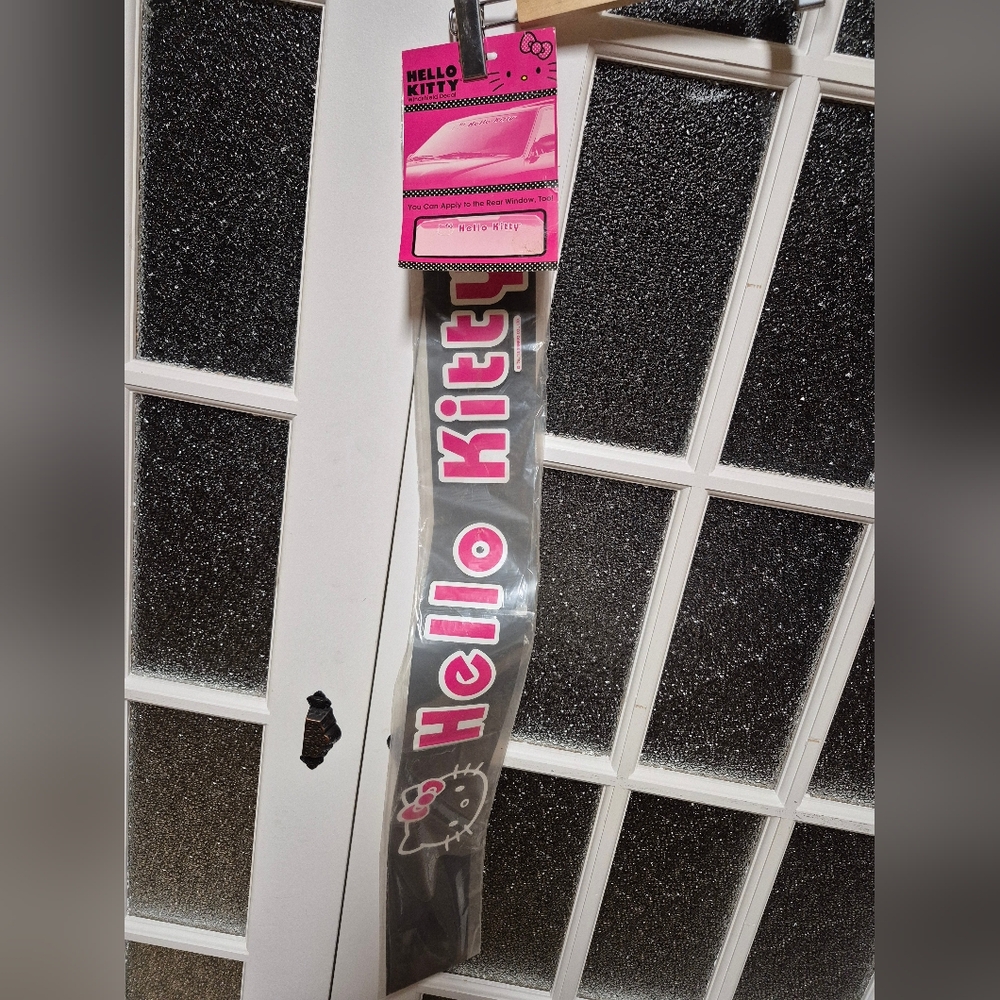 Hello Kitty Car Window Decal Windshield